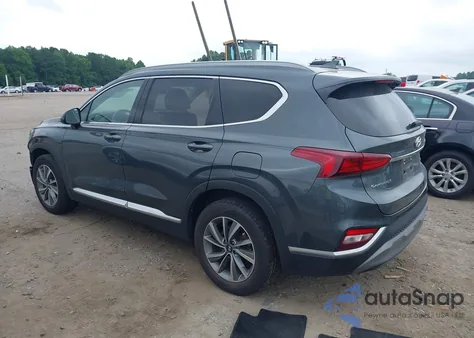 2019 Hyundai Santa Fe Sel Plus z USA, uszkodzony, nr VIN 5NMS3CAD6KH044767